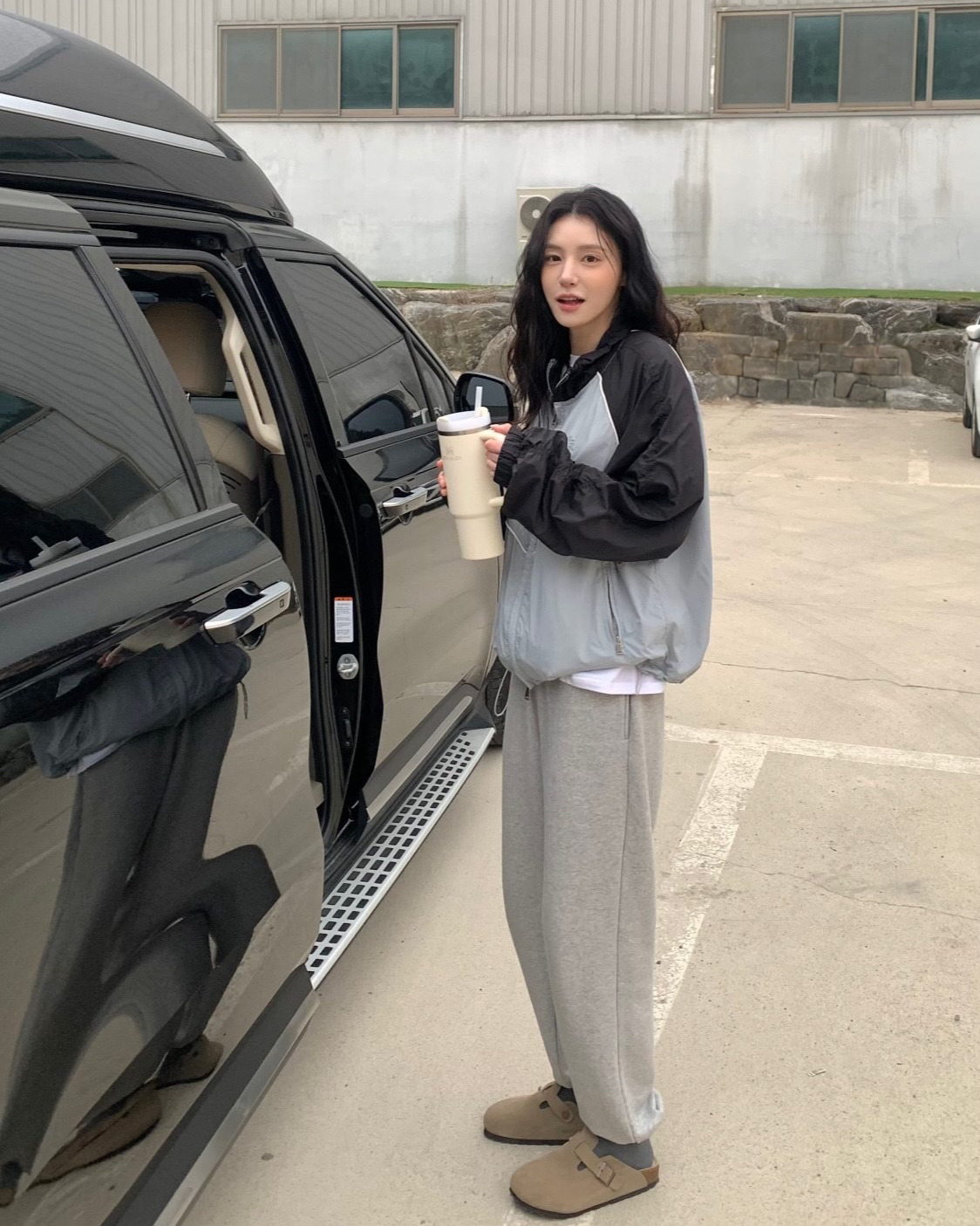 간절기 필수 아우터💨💙바람막이 이미지