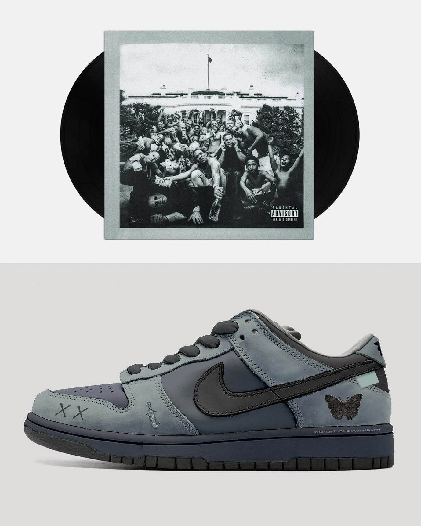켄드릭 라마 앨범 커버 스니커💿👟

켄드릭 라마(Kendrick Lamar)의 앨범들이 스니커즈로 재탄생했습니다.

앨범의 커버 아트워크의 영감을 받아 디자인되었으며, 컬러 팔레트부터 디테일한 그래픽 요소까지 앨범의 포인트가 스니커에 반영되었습니다.

크리에이터 노브레이너(nobrainer.psd)에 의해 만들어진 컨셉 아트로, 실제 제품은 아니지만 현실감 넘치는 디테일과 조합으로 마치 발매를 앞둔 공식 제품처럼 느껴집니다.

각 스니커즈에는 Not like us, pglang, Lamar 사인 등 재미있는 요소들이 새겨져 있어 재미 포인트를 느낄 수 있습니다.

여러분은 어떤 앨범을 스니커로 만들고 싶나요?🎧 이미지5