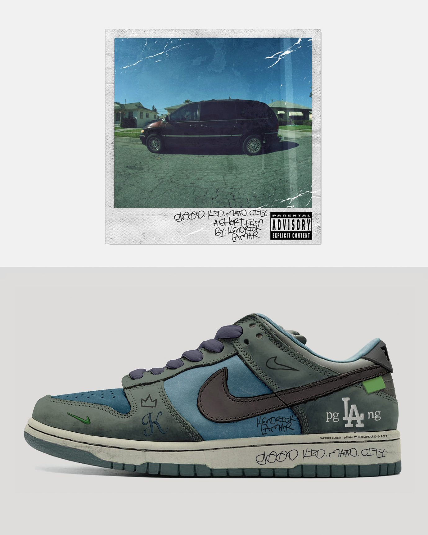 켄드릭 라마 앨범 커버 스니커💿👟

켄드릭 라마(Kendrick Lamar)의 앨범들이 스니커즈로 재탄생했습니다.

앨범의 커버 아트워크의 영감을 받아 디자인되었으며, 컬러 팔레트부터 디테일한 그래픽 요소까지 앨범의 포인트가 스니커에 반영되었습니다.

크리에이터 노브레이너(nobrainer.psd)에 의해 만들어진 컨셉 아트로, 실제 제품은 아니지만 현실감 넘치는 디테일과 조합으로 마치 발매를 앞둔 공식 제품처럼 느껴집니다.

각 스니커즈에는 Not like us, pglang, Lamar 사인 등 재미있는 요소들이 새겨져 있어 재미 포인트를 느낄 수 있습니다.

여러분은 어떤 앨범을 스니커로 만들고 싶나요?🎧 이미지7