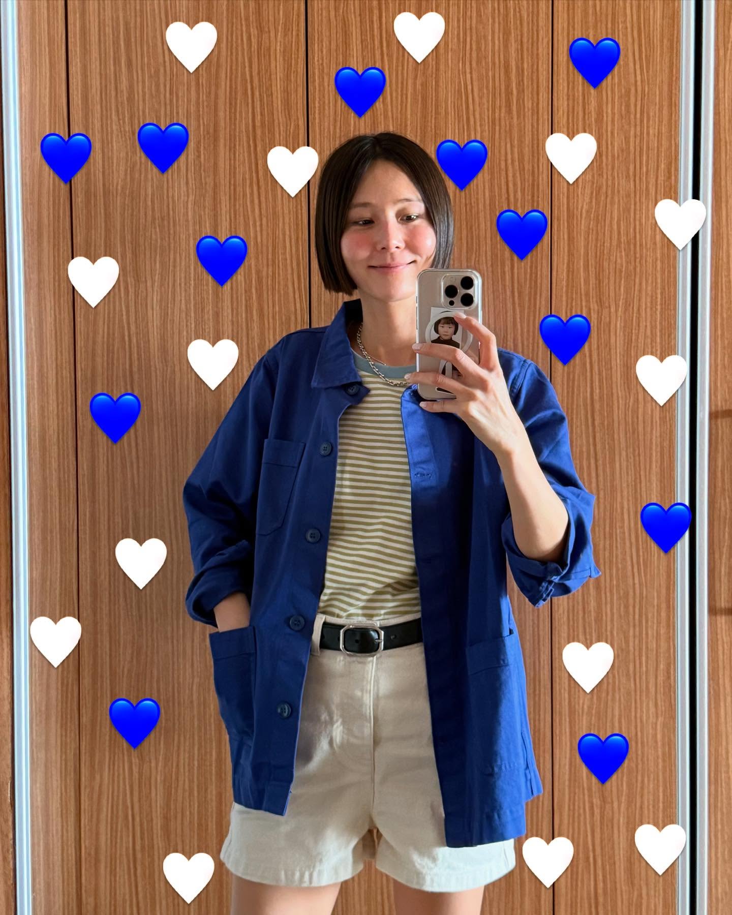 한 발 먼저 찾아온 셀럽들의 마린룩🐬
봄나들이룩으로도 좋아💙 이미지2