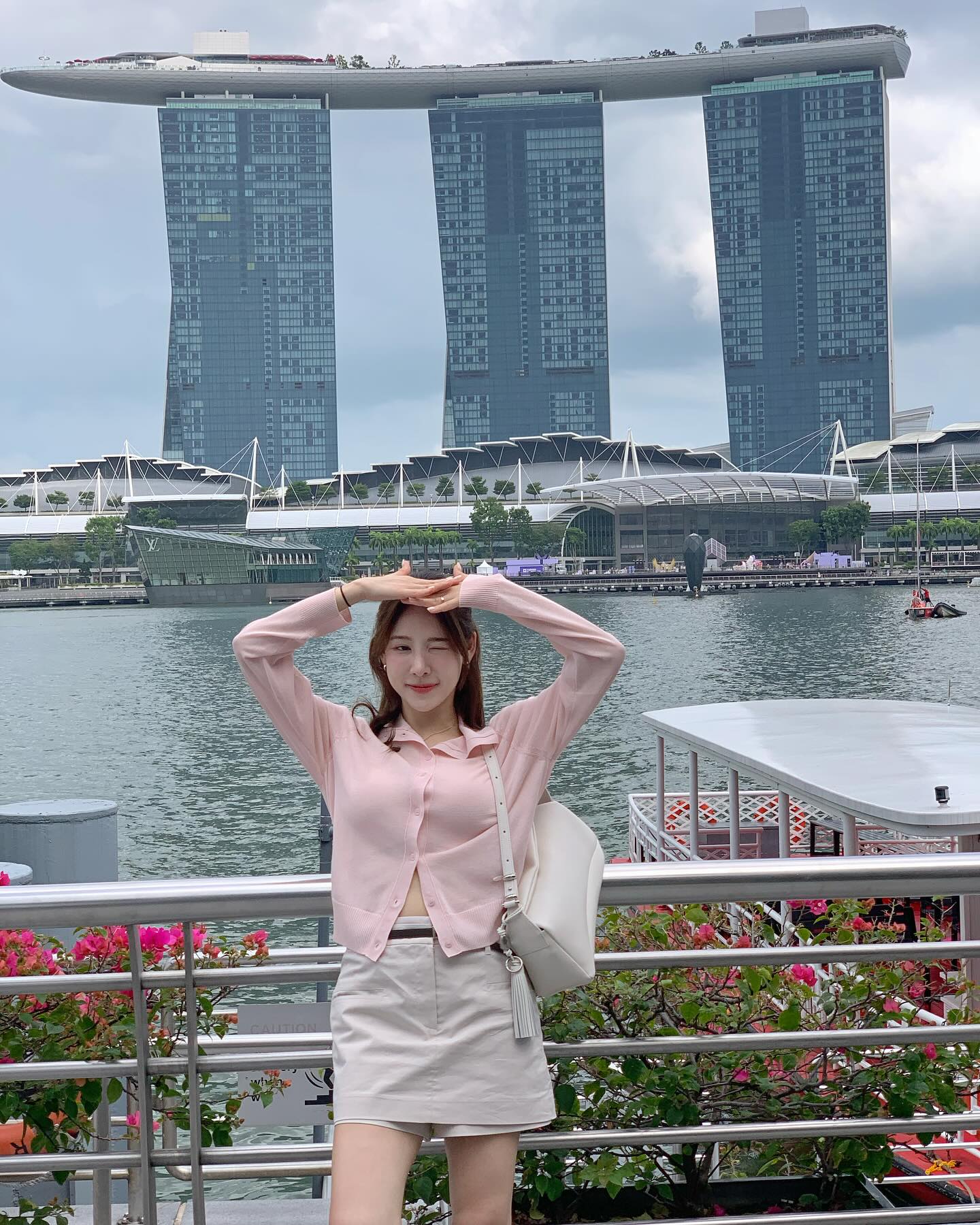 따뜻한 봄과 어울리는 핑크코디🌷 이미지