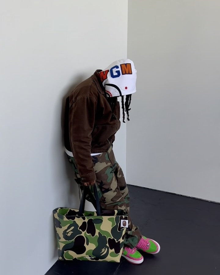 베이프는 쇼핑백 마저 카모🐒 이미지