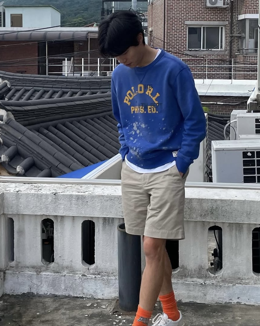 캐주얼 정석 폴로 맨투맨🐎 이미지