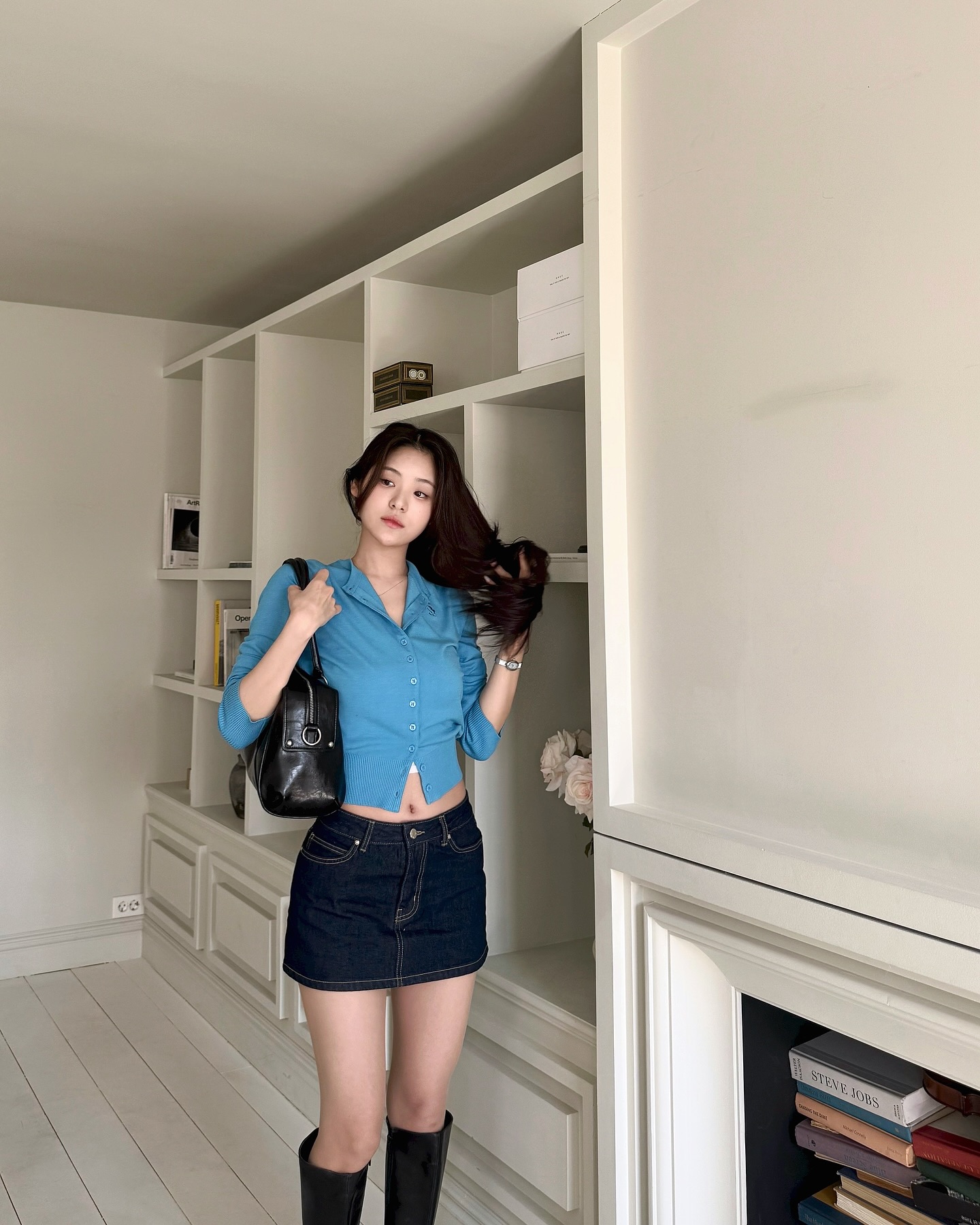봄 코디 필수템🌷미니스커트 이미지