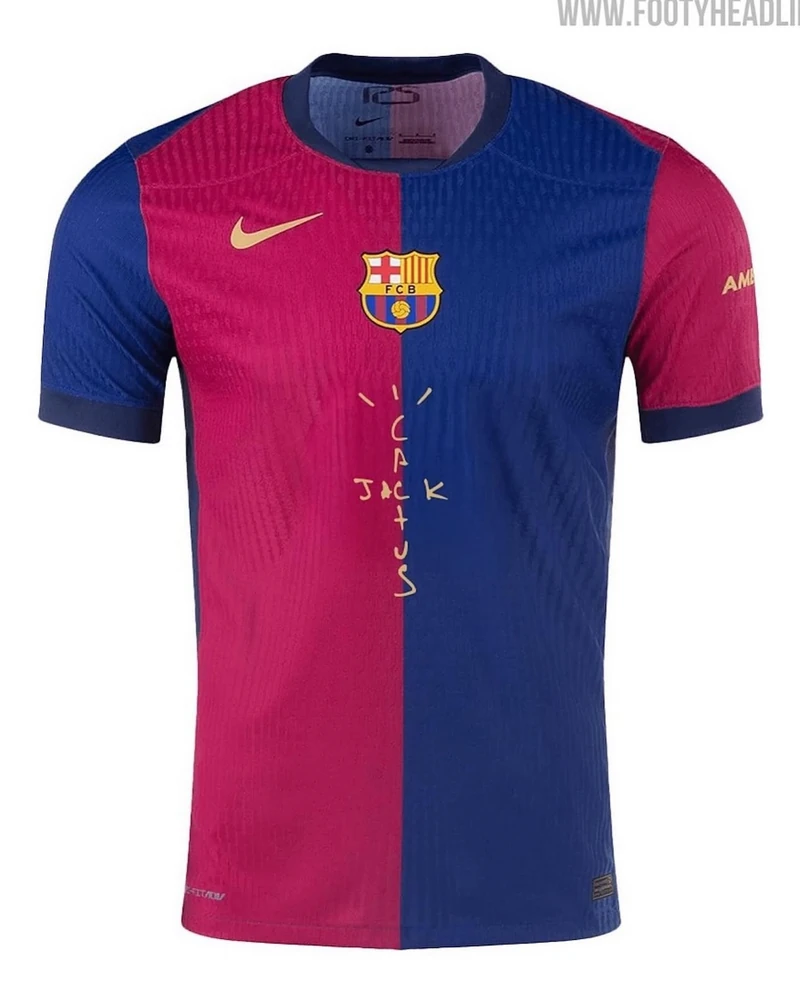 트래비스스콧 x 바르셀로나🔥⚽️
travisscott x barcelona 유니폼 이미지가 공개되었습니다.
유니폼 한가운데에는 세로형 캑터스잭(cactusjack) 새겨졌져 있고 5월 11일 엘클라시코 경기에서 바르셀로나 선수들이 캑터스잭 저지를 입고 경기를 치룰 예정입니다.
바르셀로나는 이전 드레이크, 로살리아, 롤링 스톤스와도 협업 저지를 진행했엇습니다.
스캇형님 다음에는 어디와 협업할지😎 이미지1