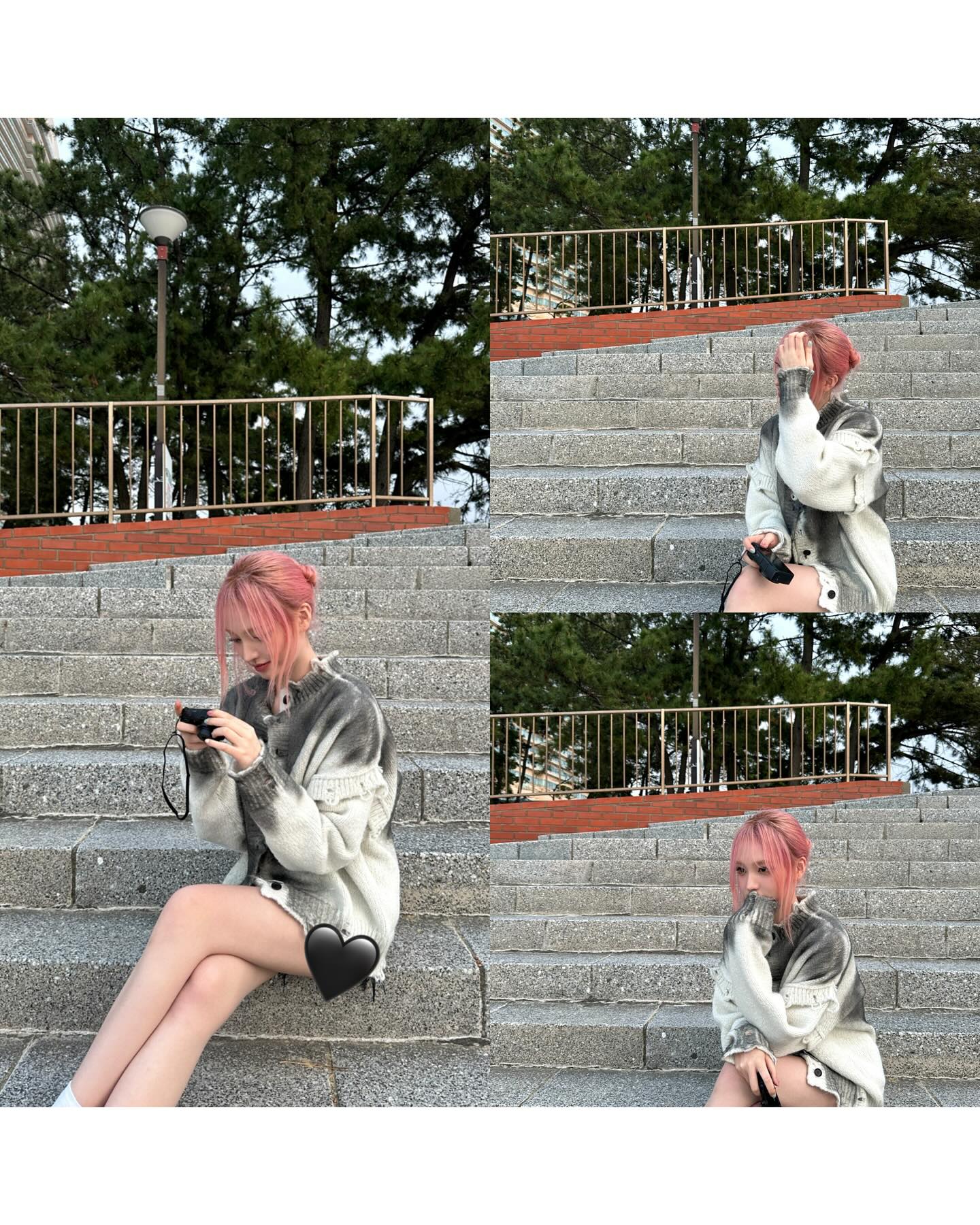 바다 가고 싶어지는 리즈 여행룩🌊

아이브 리즈가 SNS에 바다여행 사진을 업데이트 했습니다. 리즈의 상큼한 외모와 차분한 바다가 어우러지며 남다른 분위기를 뽐내는데요. 봄 바다와 완벽하게 어우러진 리즈의 옷, 바로 확인해보세요.

* 얼킨(ul:kin)
- Spray Oversized Cardigan, Grey / 28만 8천 원 이미지5