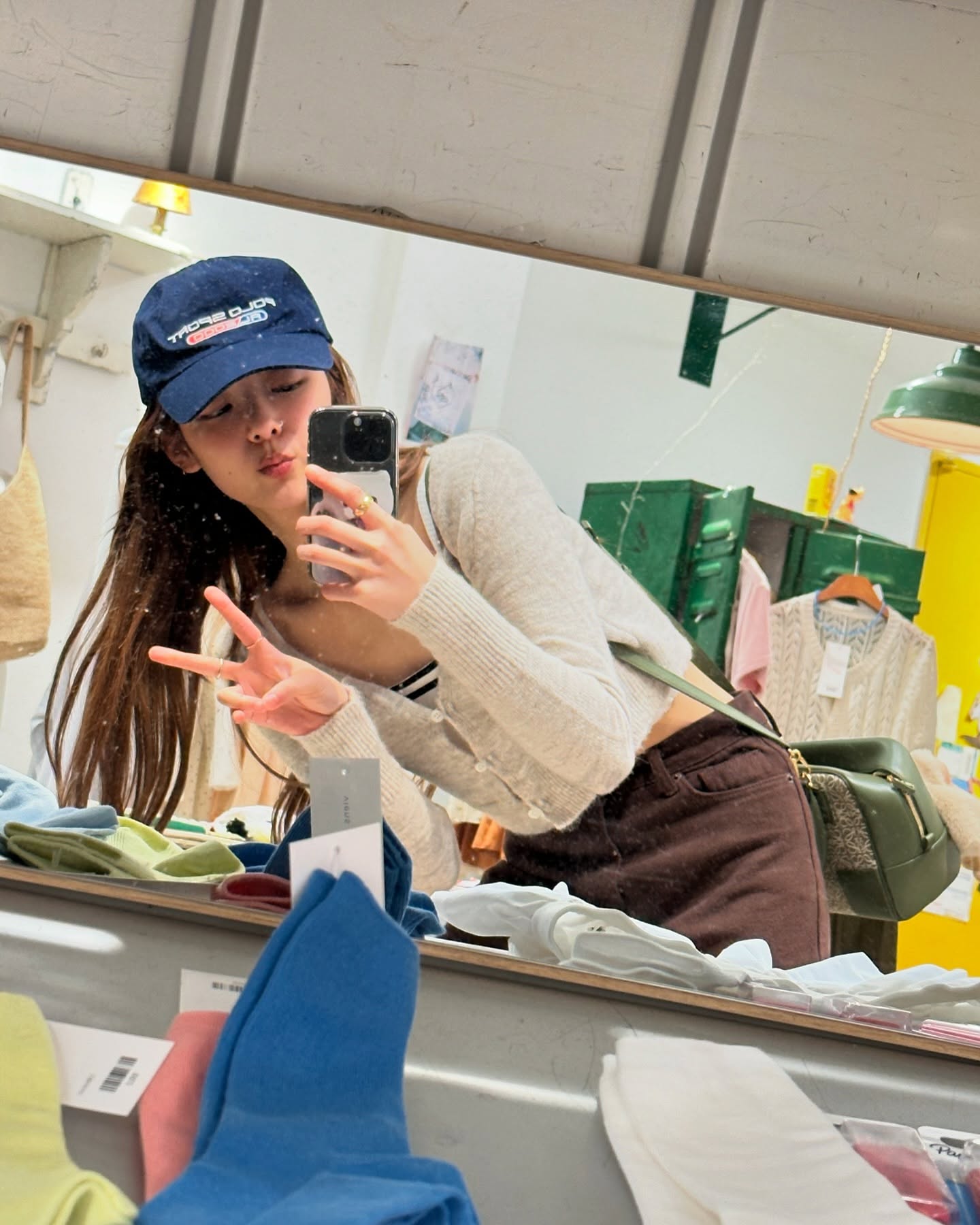 요즘 힙순이들은 프린팅 볼캡🇺🇸💙 이미지8