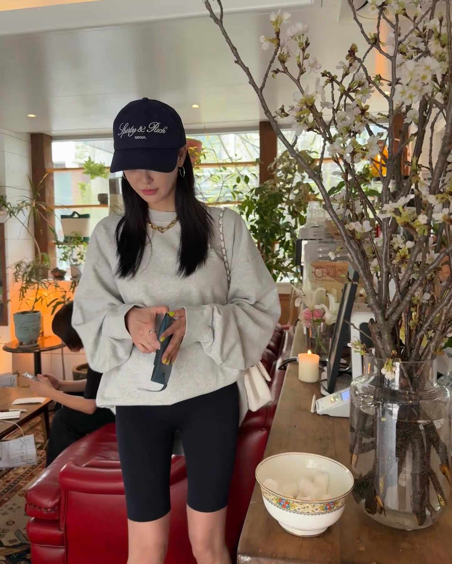 요즘 힙순이들은 프린팅 볼캡🇺🇸💙 이미지9