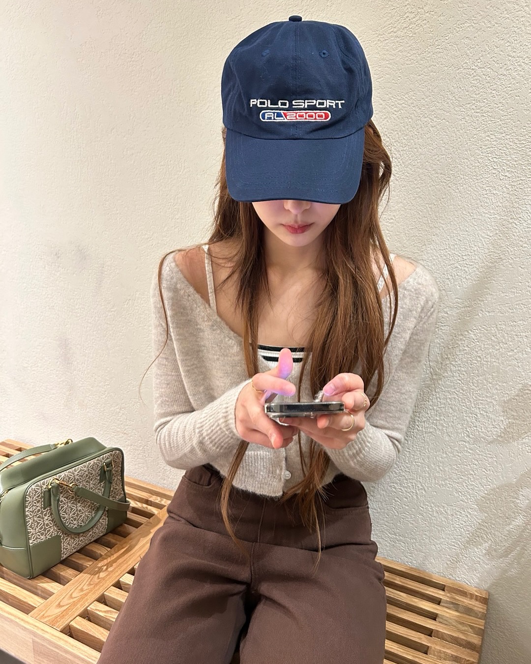요즘 힙순이들은 프린팅 볼캡🇺🇸💙 이미지