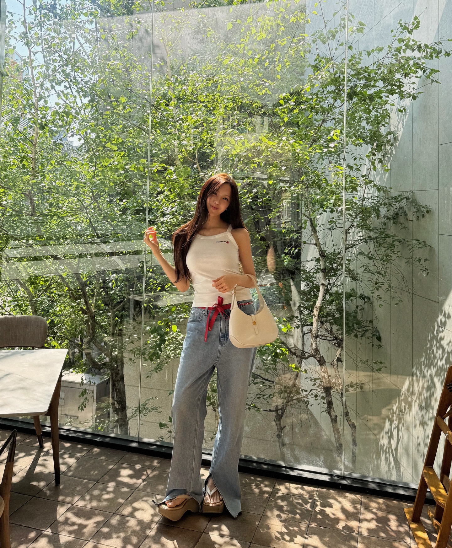 퓨어한 무드🤍💙흰청 스타일링 이미지6