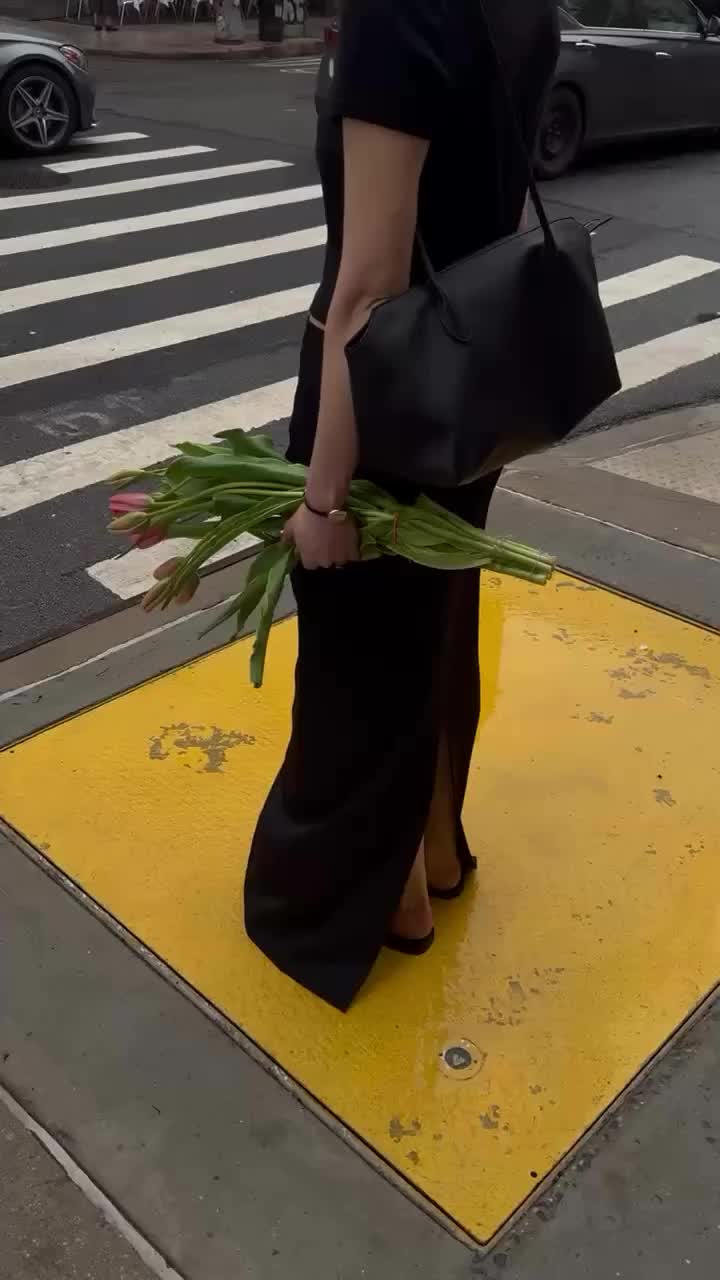 블랙 롱스커트 무드🌷🖤넘 예뻐요 이미지