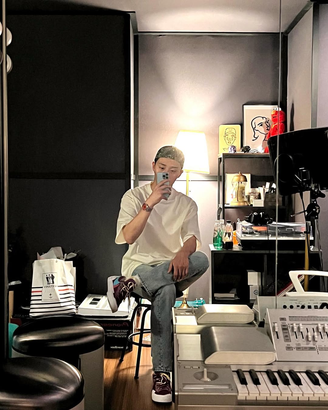 흰 무지티면 여름 충분☀️ 이미지7
