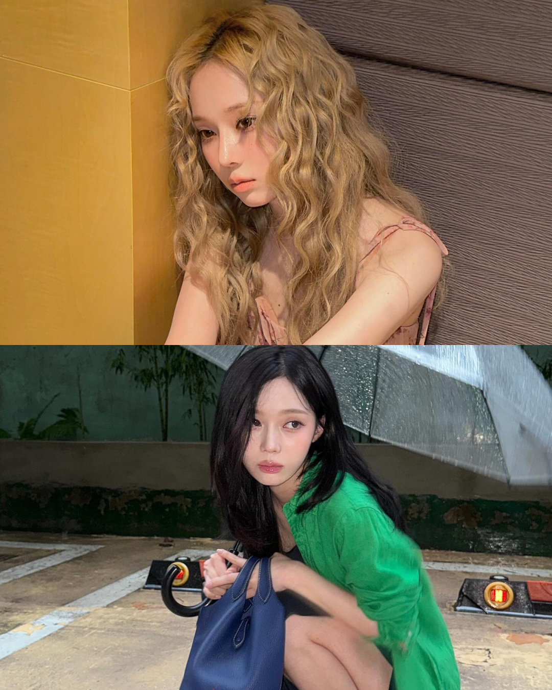 흑발 윈터가 좋다고 말해🩶🖤
탈색 윈터를 이기는 건 흑발 윈터 앤트걸🐜

매번 스타일링에 변화를 주며 새로운 얼굴을 보여주던 윈터
탈색 윈터와 흑발 윈터의 차이는 청량과 청순의 차이일 뿐 인형같은 얼굴은 그대로입니다.

다양한 스타일링을 찰떡같이 소화하는 윈터, 여러분의 취향은 어느 쪽인가요? 이미지