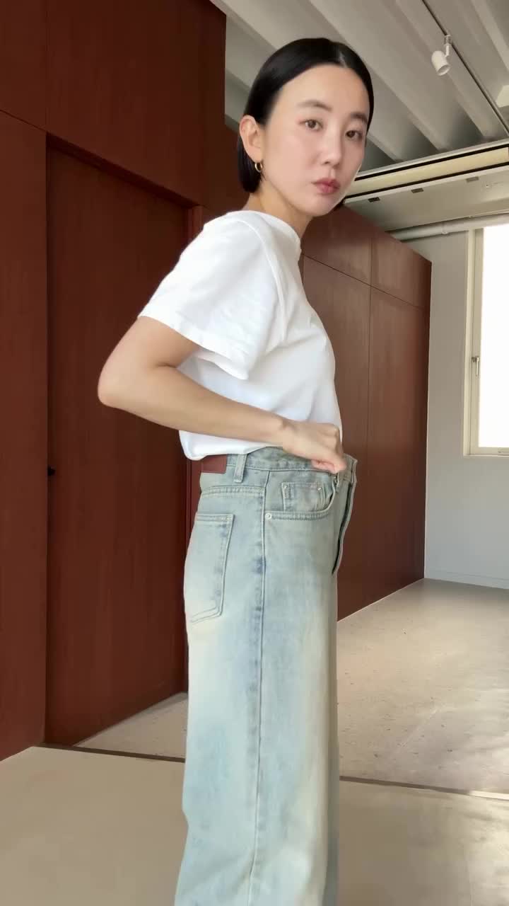 청바지 넉넉한 허리일 때?!💙🐜개미들이 참고하기 좋은 벨트 매는 법🧐 이미지