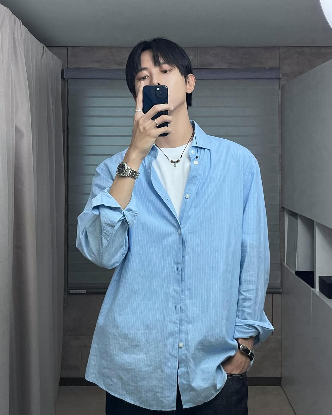 주우재는 블루셔츠를 잘해👔 이미지2