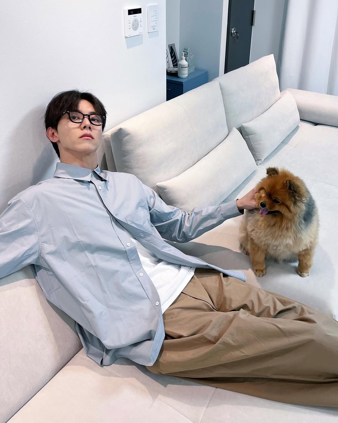 주우재는 블루셔츠를 잘해👔 이미지6