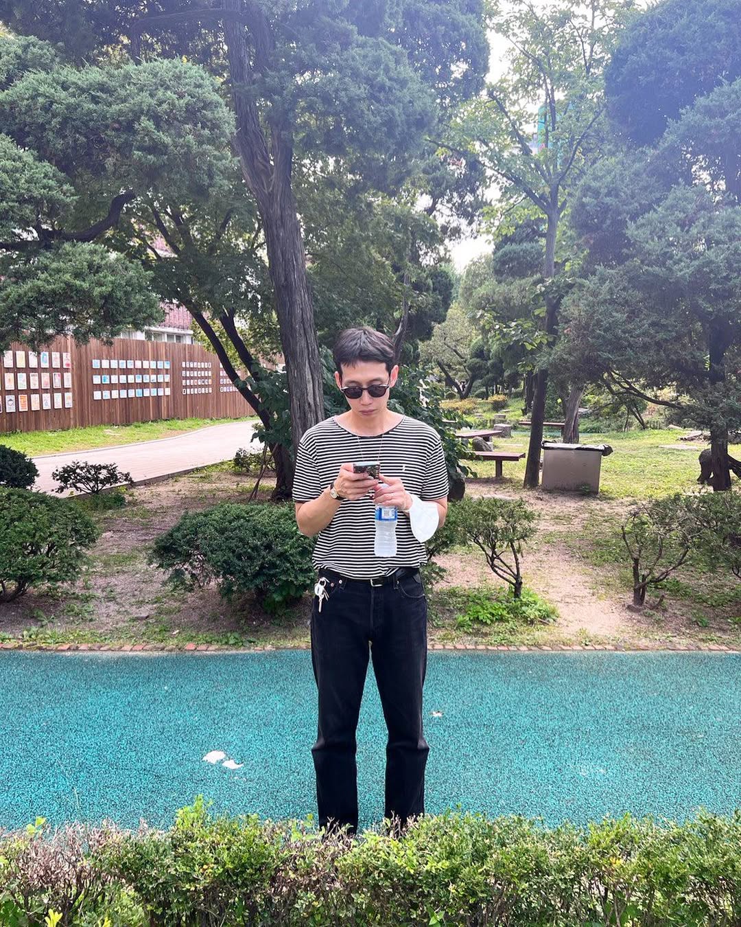 스트라이프 반팔 툭⚓️ 이미지7