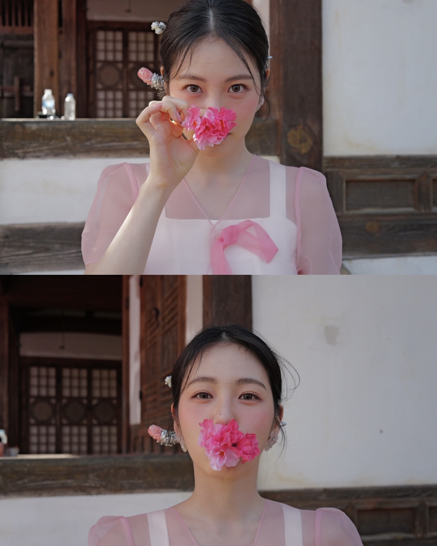 자기야 누가 꽃이게?🌷
꽃과 함께 남기기 좋은 사진 모음.zip🩷 이미지5