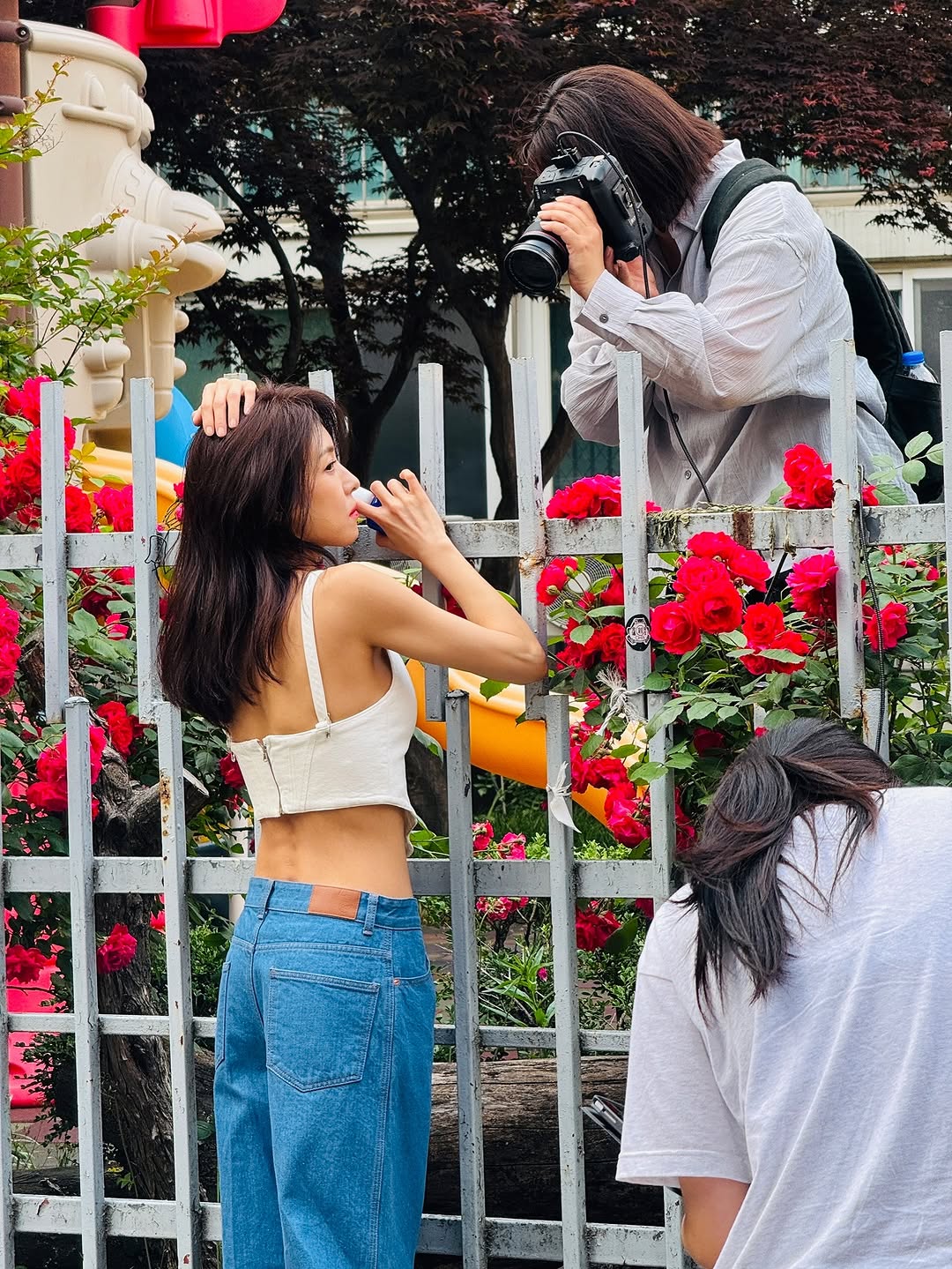 믿을 수 없는 관리퀸💙🤍지원 언니 이미지4