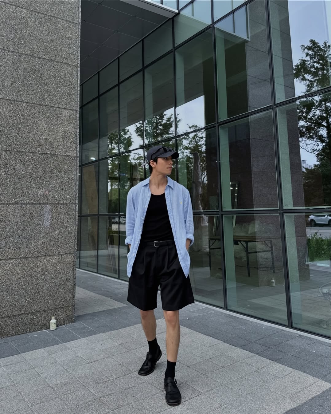 활용도 좋은 검정 반바지🐜 이미지