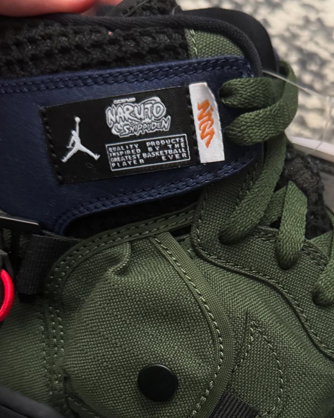 나루토 x 에어조던1 콜라보🍃 이미지4