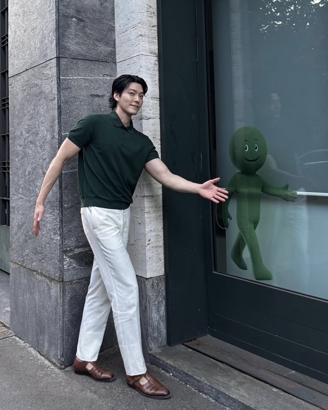 여름캐주얼엔 카라니트🧊 이미지