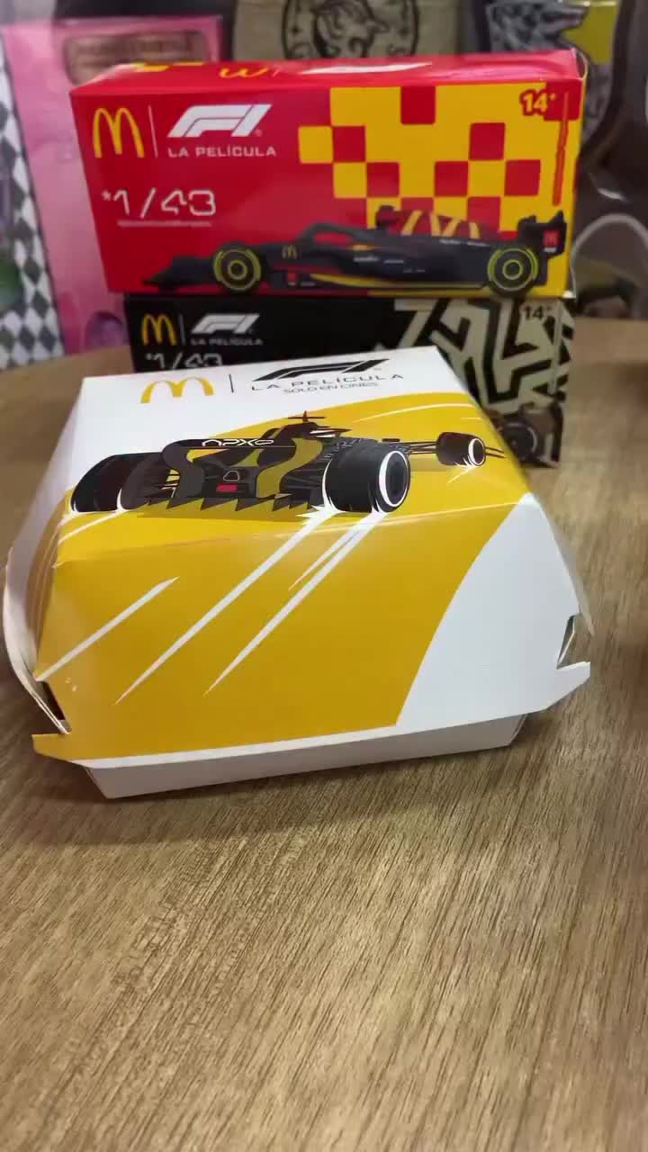 맥도날드 x F1 실물 포착 🏎️⁠🔥 이미지"
