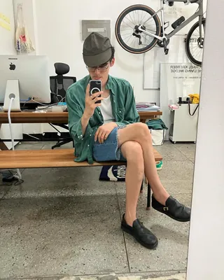 여름 기본템은 청반바지👖 이미지