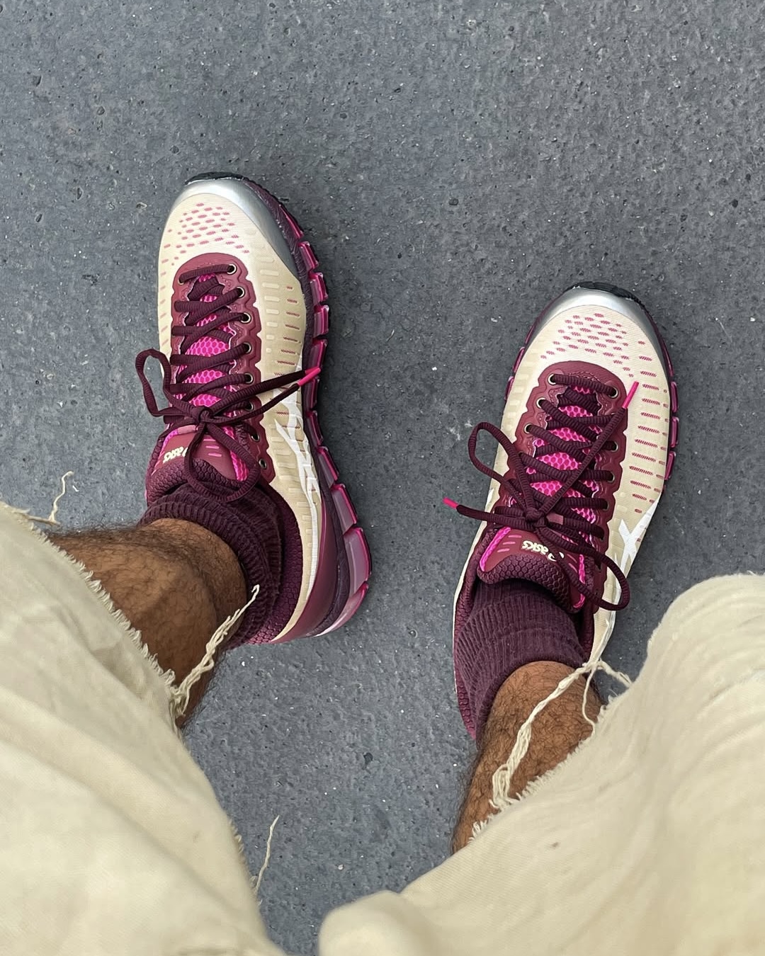 포도맛 아식스 x 어버브더클라우즈🍇 이미지