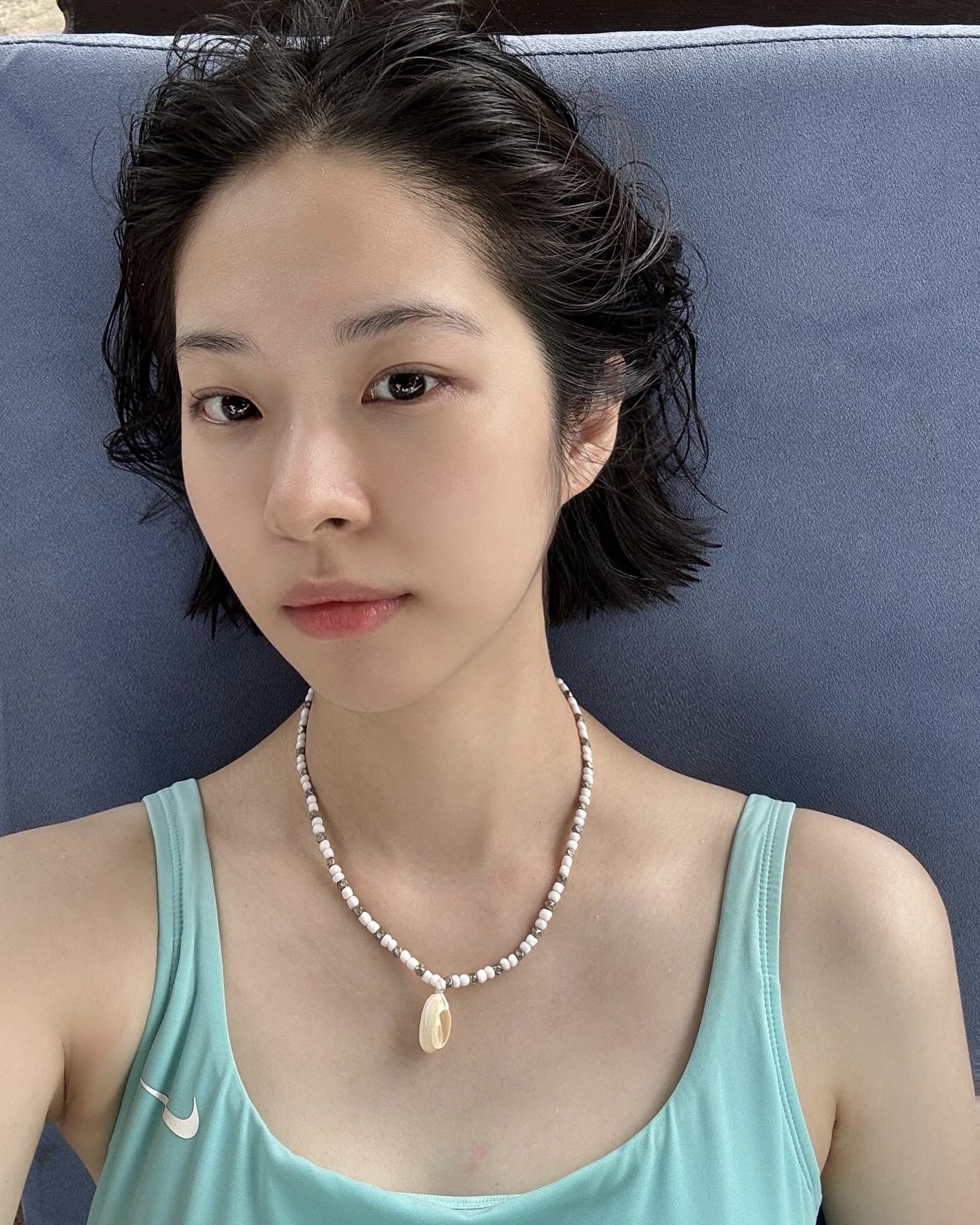 셀럽 인증 비즈 액세서리 바로보기🌈 목에, 팔에 포인트 주는 비즈 스타일링 공략법, 활용해 보세요💙 이미지