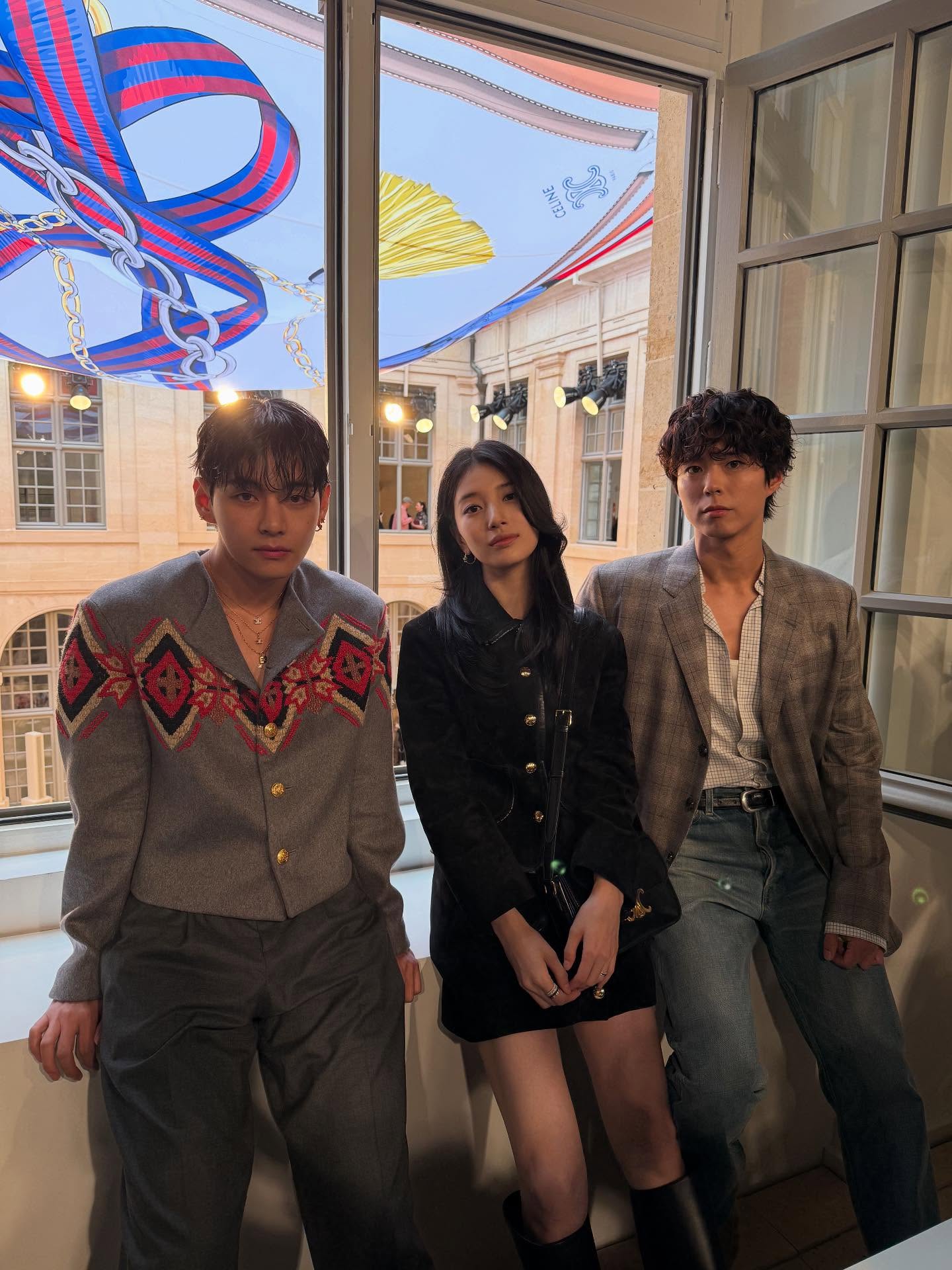 수지는 유명한 케미 요정👩‍❤️‍👨
얼굴합 미쳤다는 셀린즈 조합🖤 이미지6