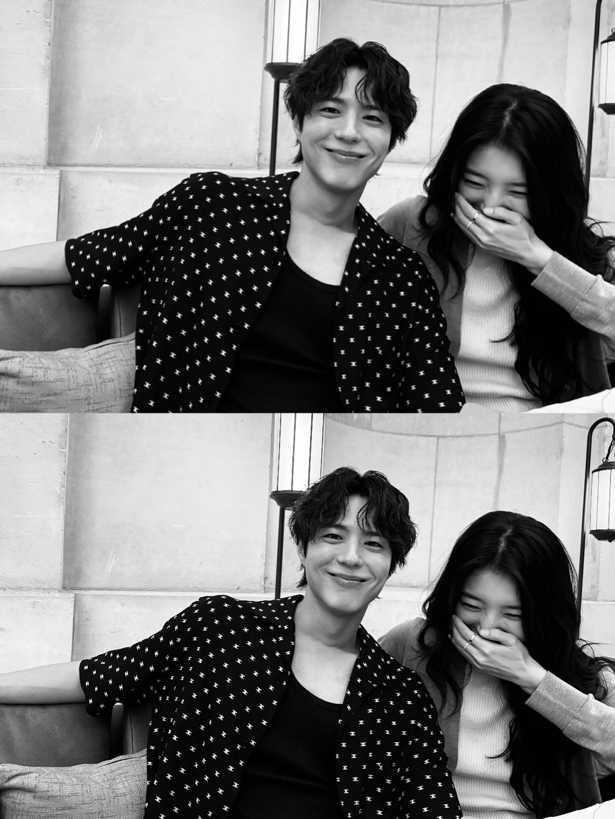 수지는 유명한 케미 요정👩‍❤️‍👨
얼굴합 미쳤다는 셀린즈 조합🖤 이미지2