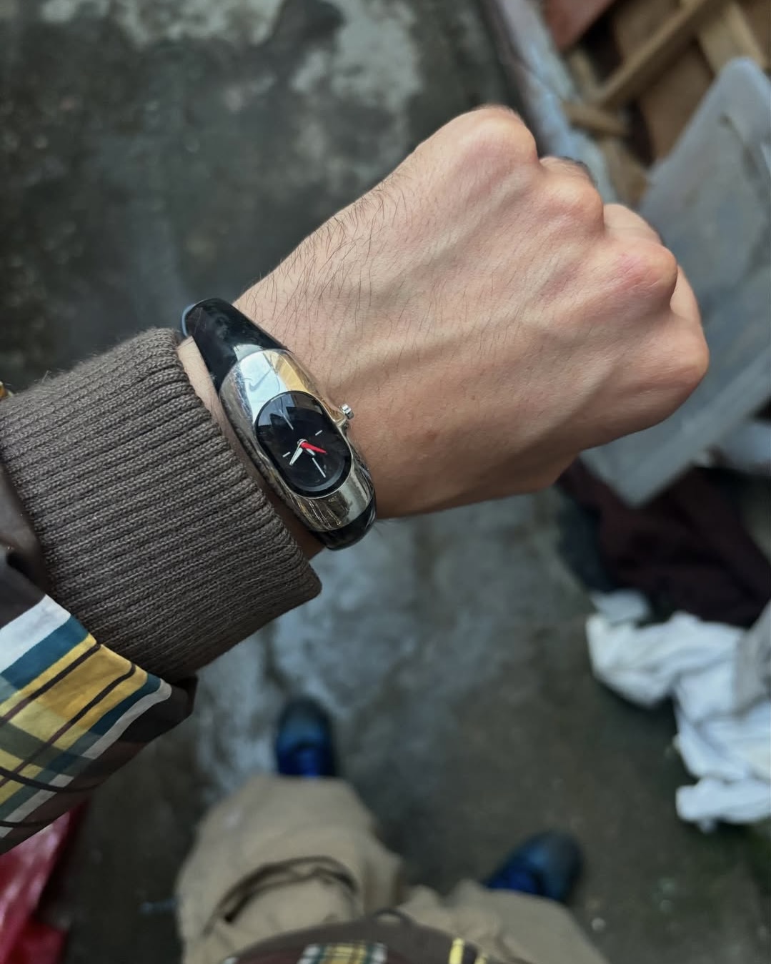 스포티한 나이키 시계⌚️ 이미지"