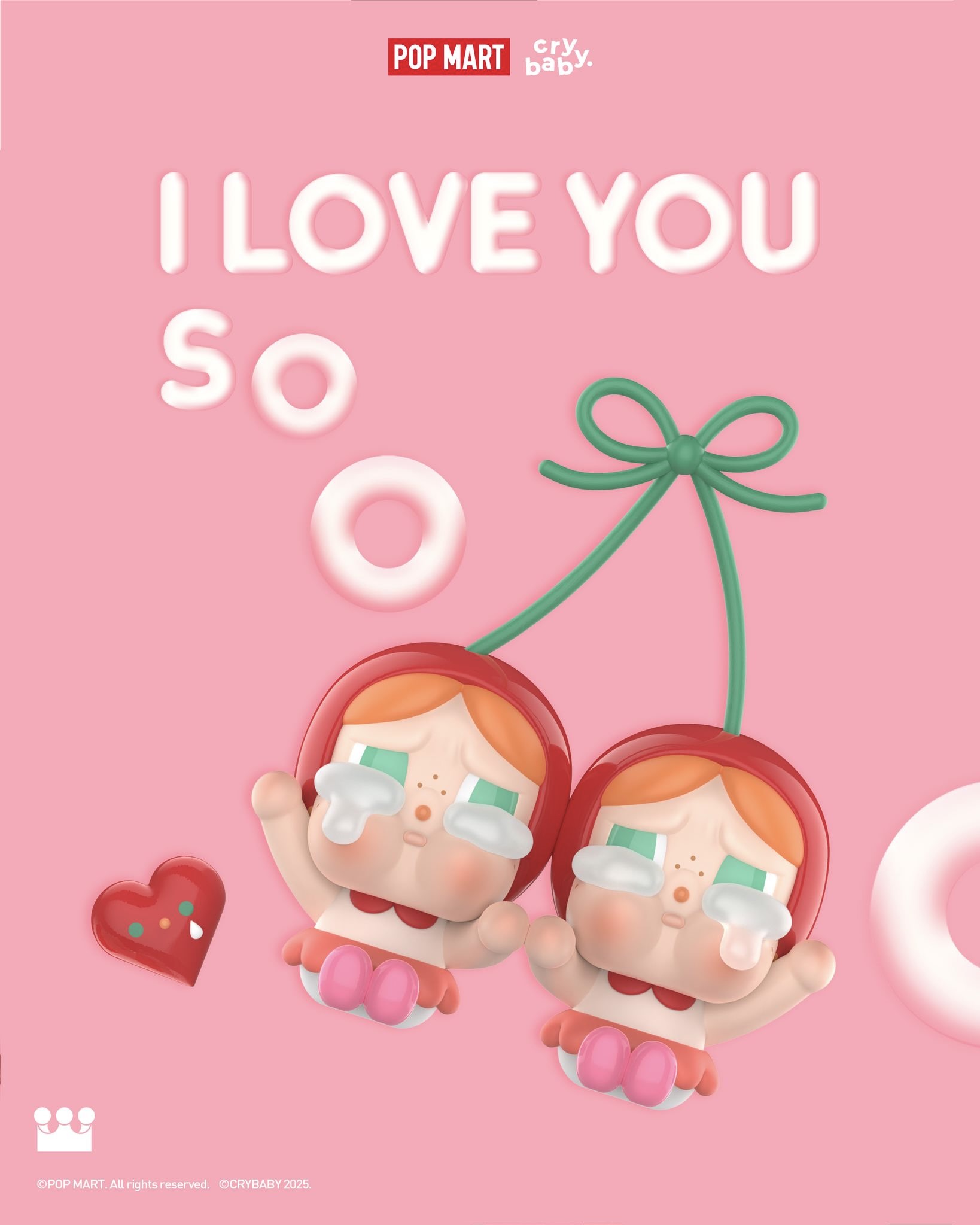 키링계 New 스타 크라이 베이비🧸
희소성, 감성 다 잡은 크라이 베이비 키링 완전정복하세요💙🥹

제2의 라부부, 크라이 베이비를 소개합니다.

최근 셀럽들이 가방에 키링으로 착용하면서 유명세로 주목받고 있는 크라이 베이비가 제2의 라부부로 떠오르고 있습니다. 우는 얼굴이 귀여운 크라이 베이비 키링은 울먹이는 눈망울과 볼록한 볼을 가지고 있는 캐릭터입니다.

2017년 태국 아티스트 몰리가 처음 만들어낸 작품으로 어린 시절 울음을 참아야  했던 기억을 떠올리며,  눈물은 슬픔도 기쁨도 품을 수 있다는 메세지를 담아 큰 눈물방울을 흘리는 귀여운 마스코트로 탄생했습니다.

현재 팝마트에서 구입할 수 있으며, 가격은 약 2만 원대부터 4만 원대까지 형성되어 있습니다. 디자인마다 콜라보와 테마가 달라 희소성이 높은 것이 특징이며, 남들과 다른 유니크한 키링을 찾고 있다면 추천하는 아이템입니다. 이미지2