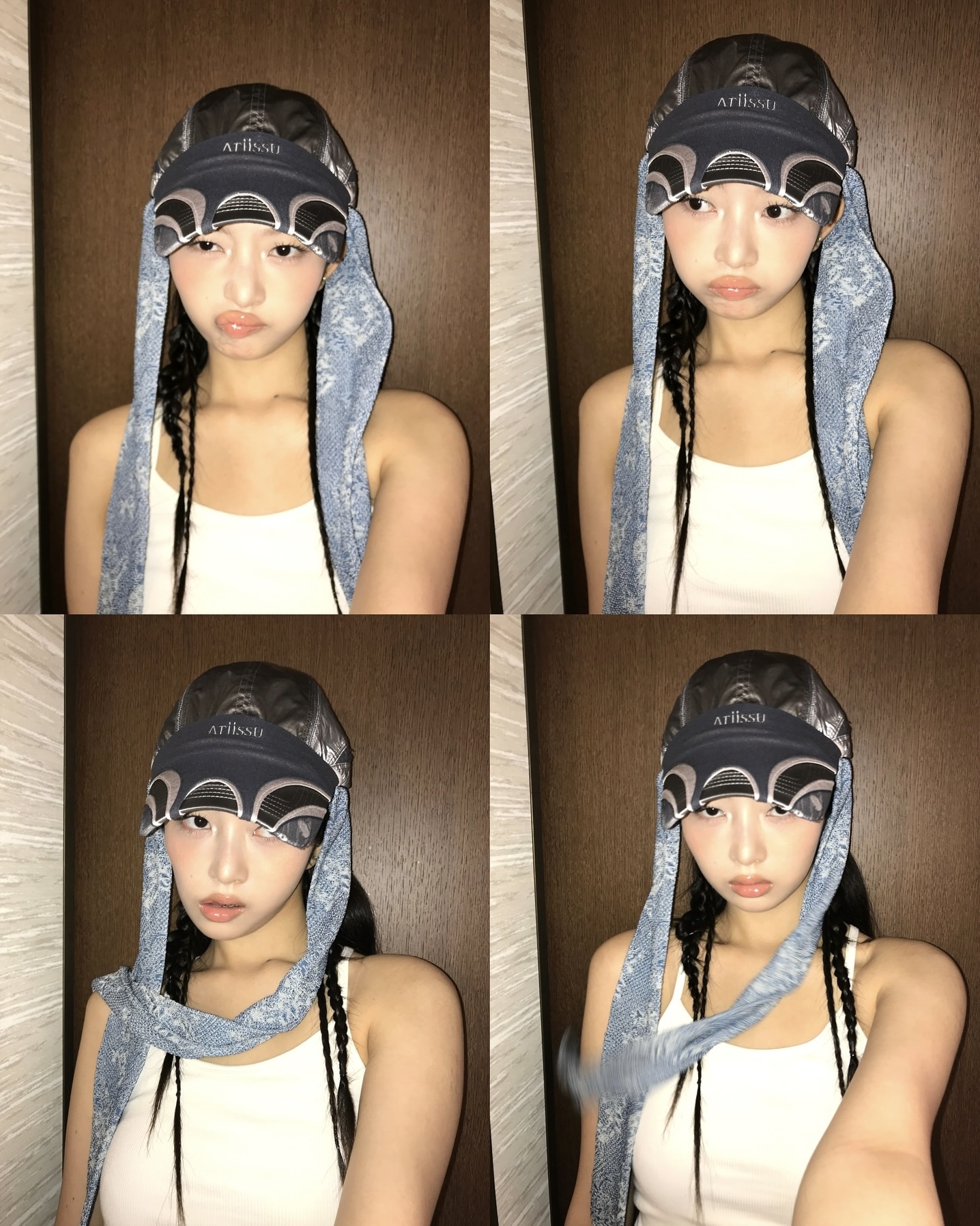 베이비 브레이드로 포인트 주기🤍
얇게 땋은 한 가닥으로도 귀엽고 힙하게 완성✨
 이미지6