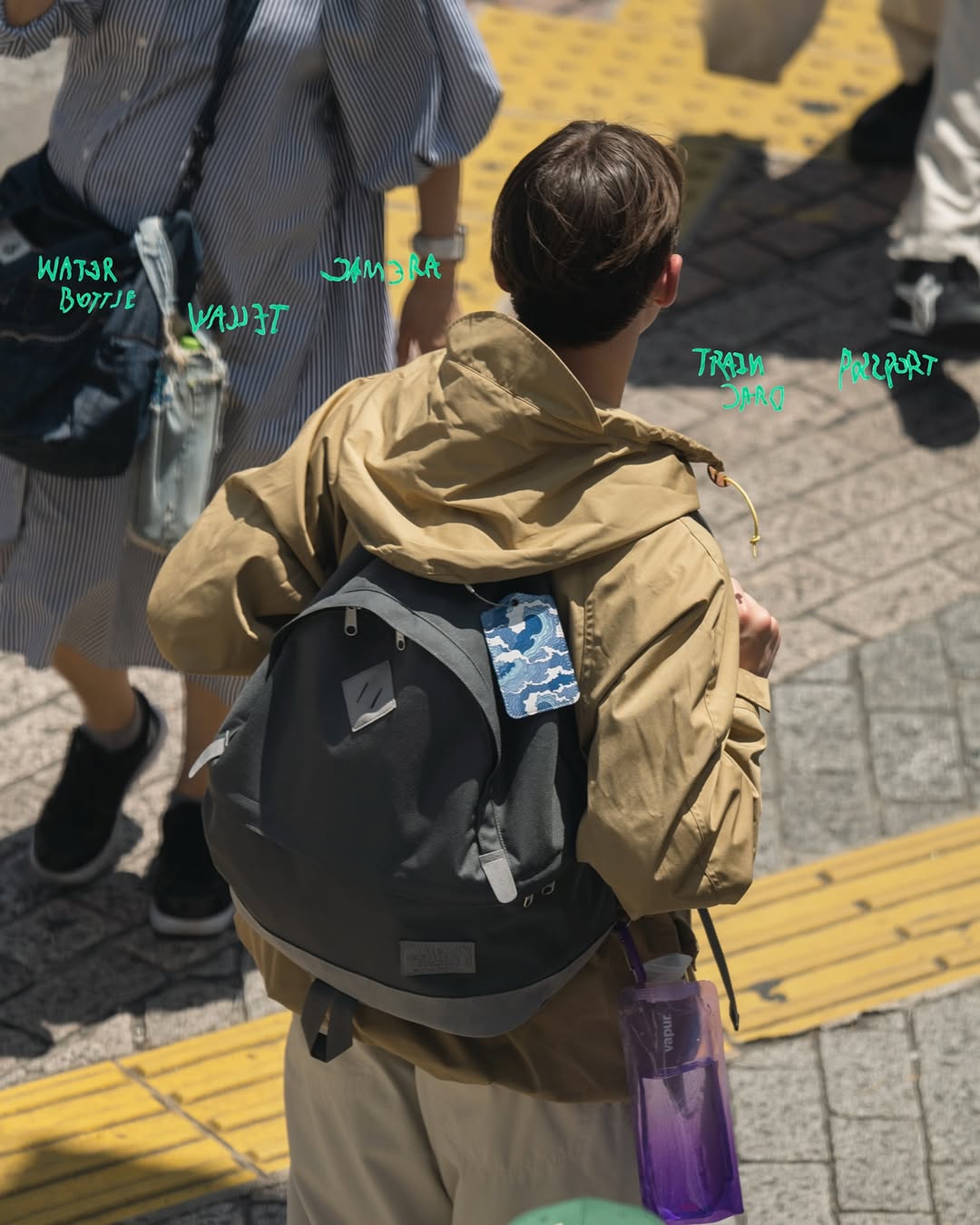 캐주얼 정석 노페 퍼플라벨 백팩🎒 이미지