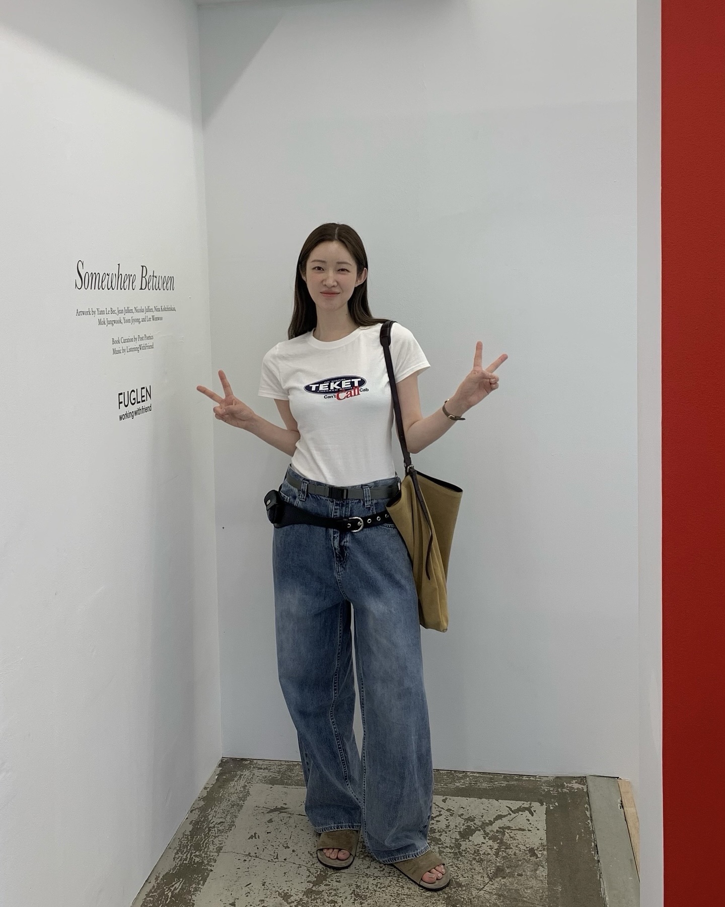 아웃핏 완성은 벨트로 마무리✅
핏 살리고 포인트까지 챙기는, 일타쌍피 스타일링 여기 있어요🎯 이미지4
