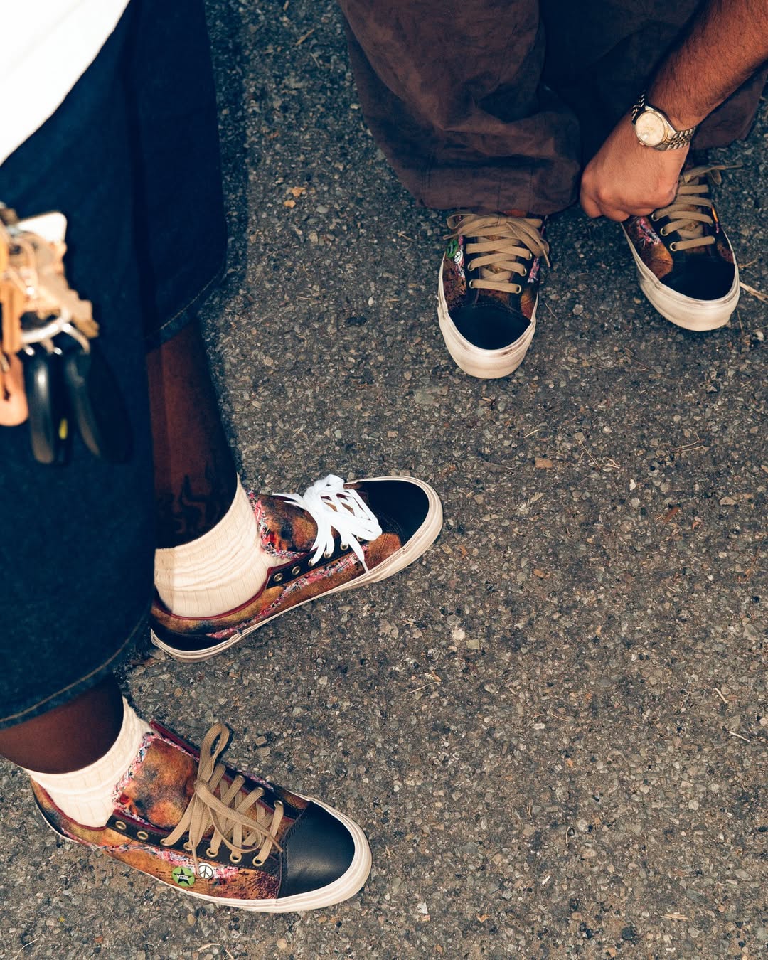 샤넬 그래피티백 오마주한 반스🎨 이미지9