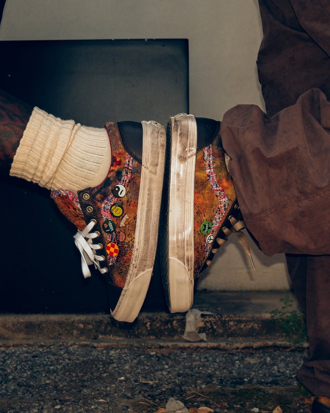 샤넬 그래피티백 오마주한 반스🎨 이미지3