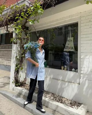 스트라이프 셔츠 출근합니다👔
오늘 하루 스트라이프 셔츠로 줄기차게 예뻐지기💙🤍약속해요 이미지