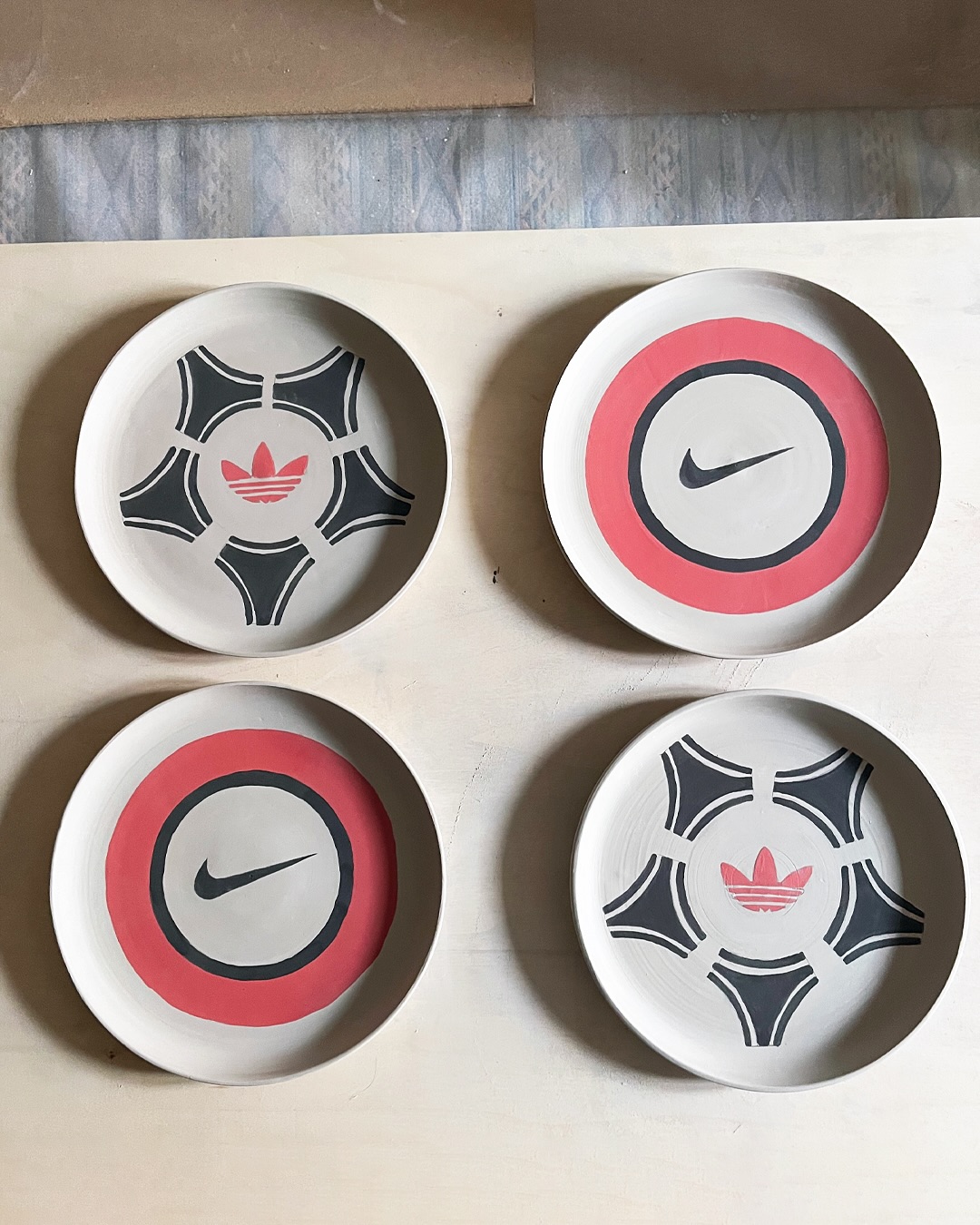 나이키 t90 모양의 접시⚽️ 이미지4