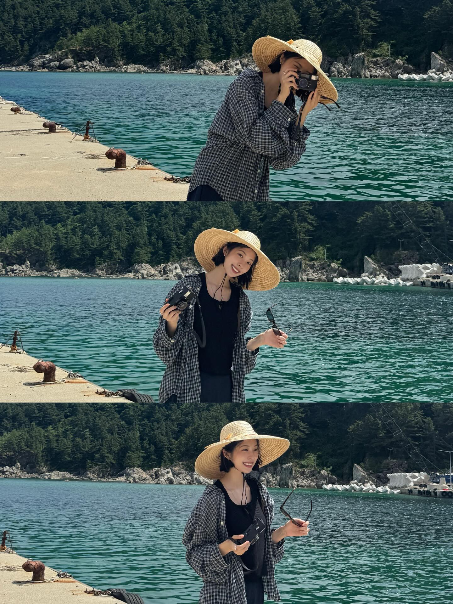 체크셔츠 덕후 모여라💫 오늘 스타일 새로고침? 체크셔츠로 뿅💖🪄하루 종일 기분 최고 이미지