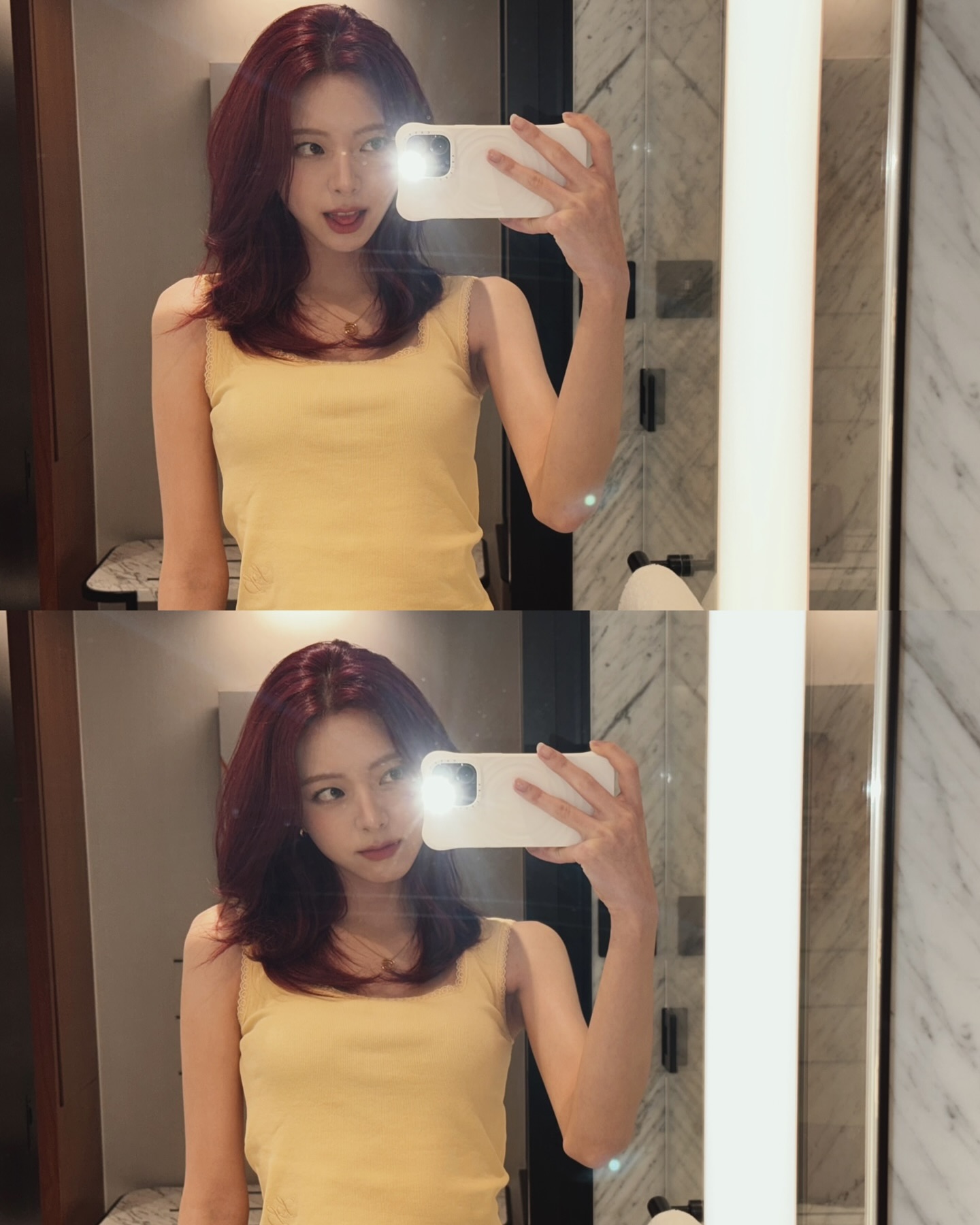 분위기 여신 되는 레이어드컷💖✨ 가볍고 세련된 무드로 누구나 소화 가능한 헤어스타일💇‍♀️ 이미지