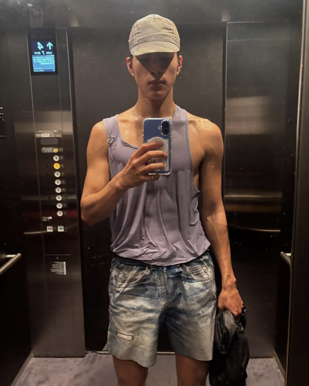 활용도 좋은 새티스파이 데님쇼츠👖 이미지3