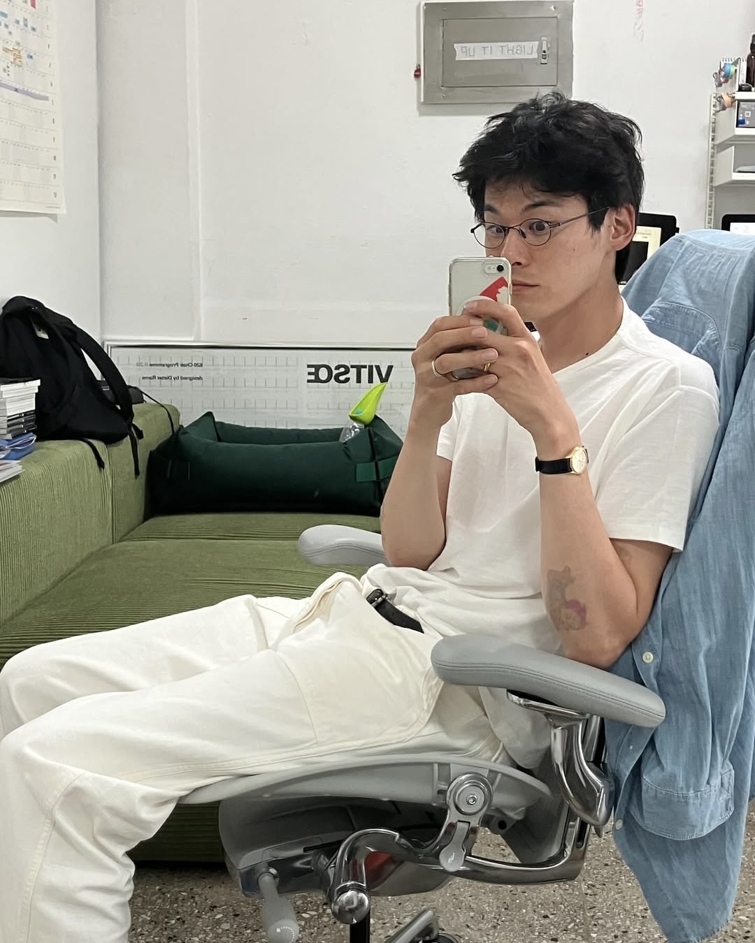 남은 더위는 흰 무지티로 견뎌🌬️ 이미지2