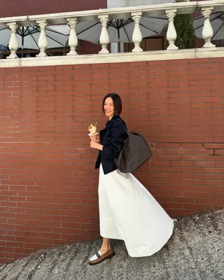 오늘의 선택? 화이트 롱스커트🤍
데이트룩부터 출근룩까지 활용 가능한 화이트 롱스커트🪄🪽 이미지