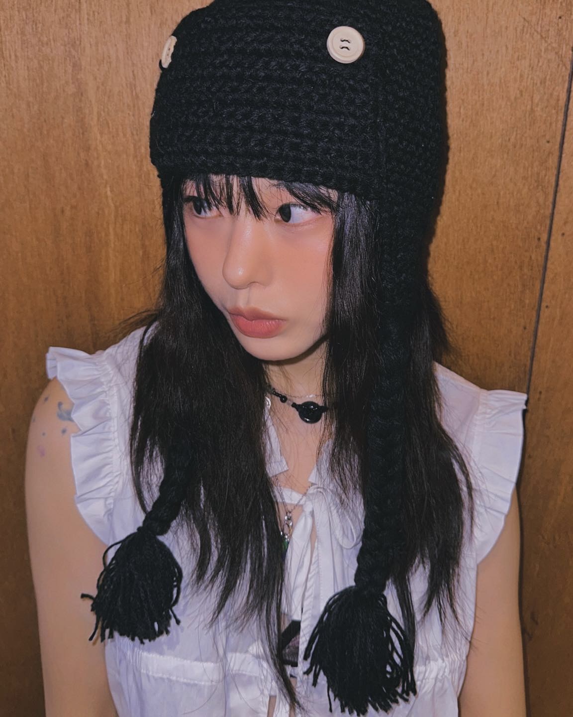 비니로 완성하는 간절기 코디🖤
덥지 않고 딱 좋은 날씨에는 비니로 데일리룩 완성하기✨🧶 이미지4