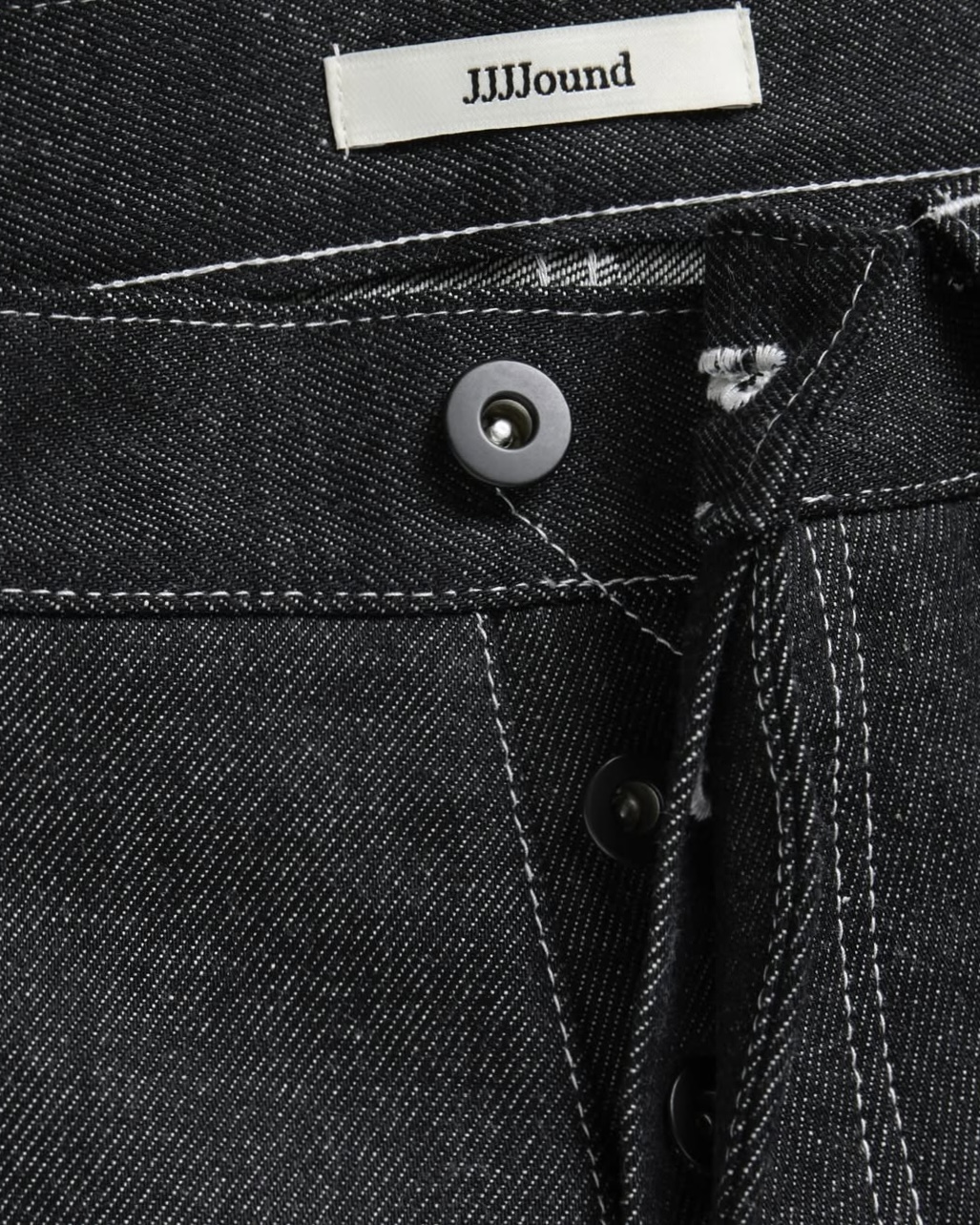 깔끔한 JJJ자운드 블랙 셀비지데님👖 이미지5