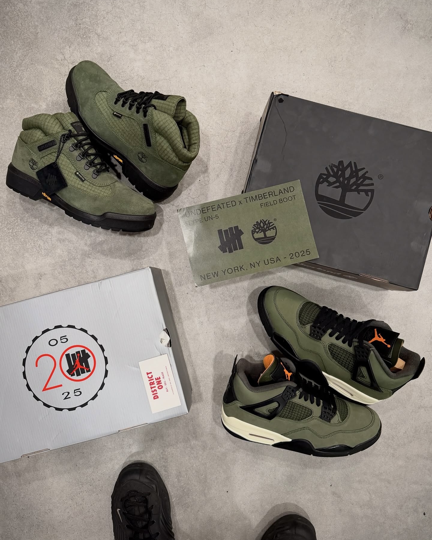 50족 한정 언디핏 x 팀버랜드🥾 이미지