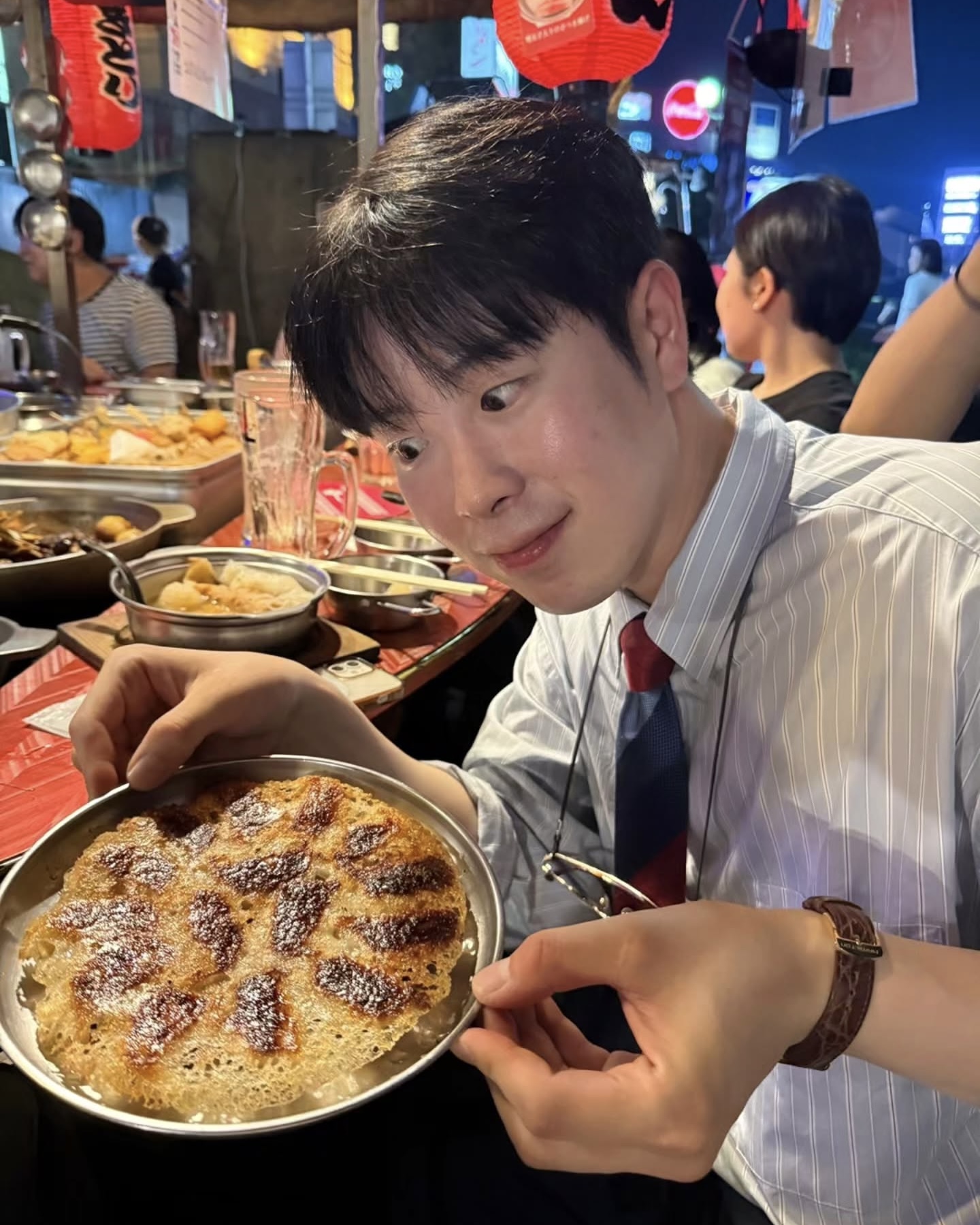 가을이니까 스트라이프셔츠👔 이미지8